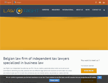 Tablet Screenshot of law-right.com